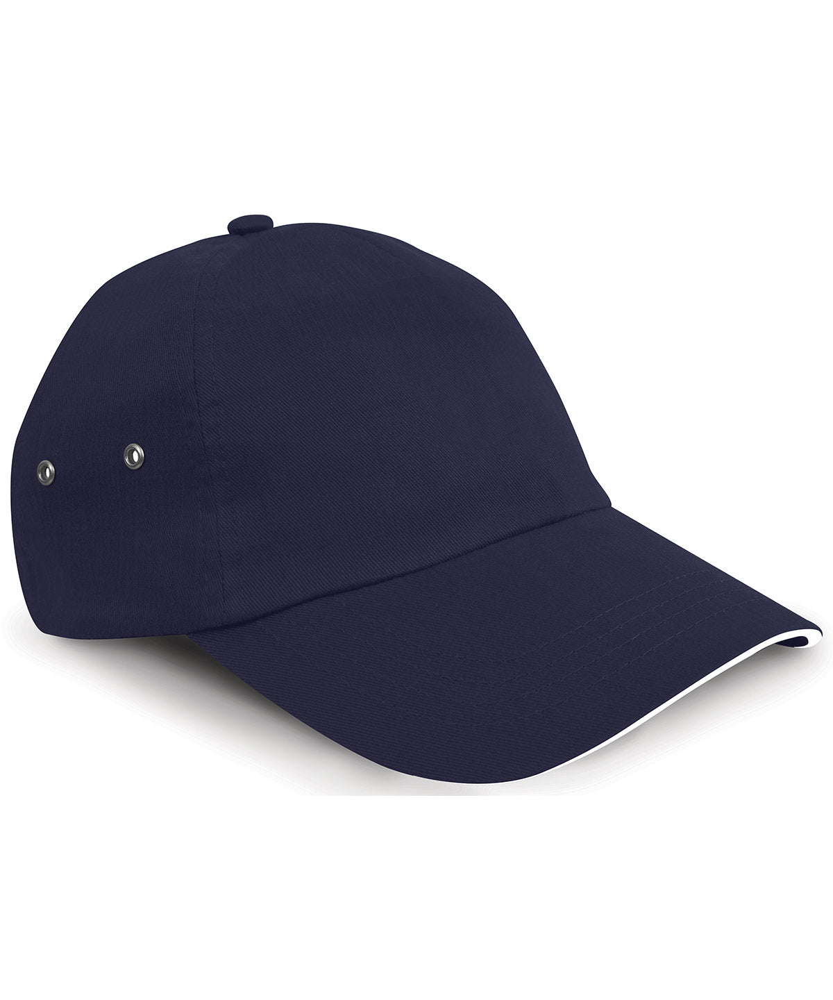 Result Headwear RC72X — Printers plush cotton 5-panel cap