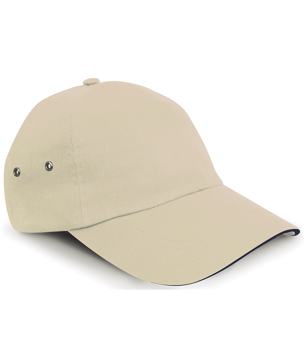 Result Headwear RC72X — Printers plush cotton 5-panel cap
