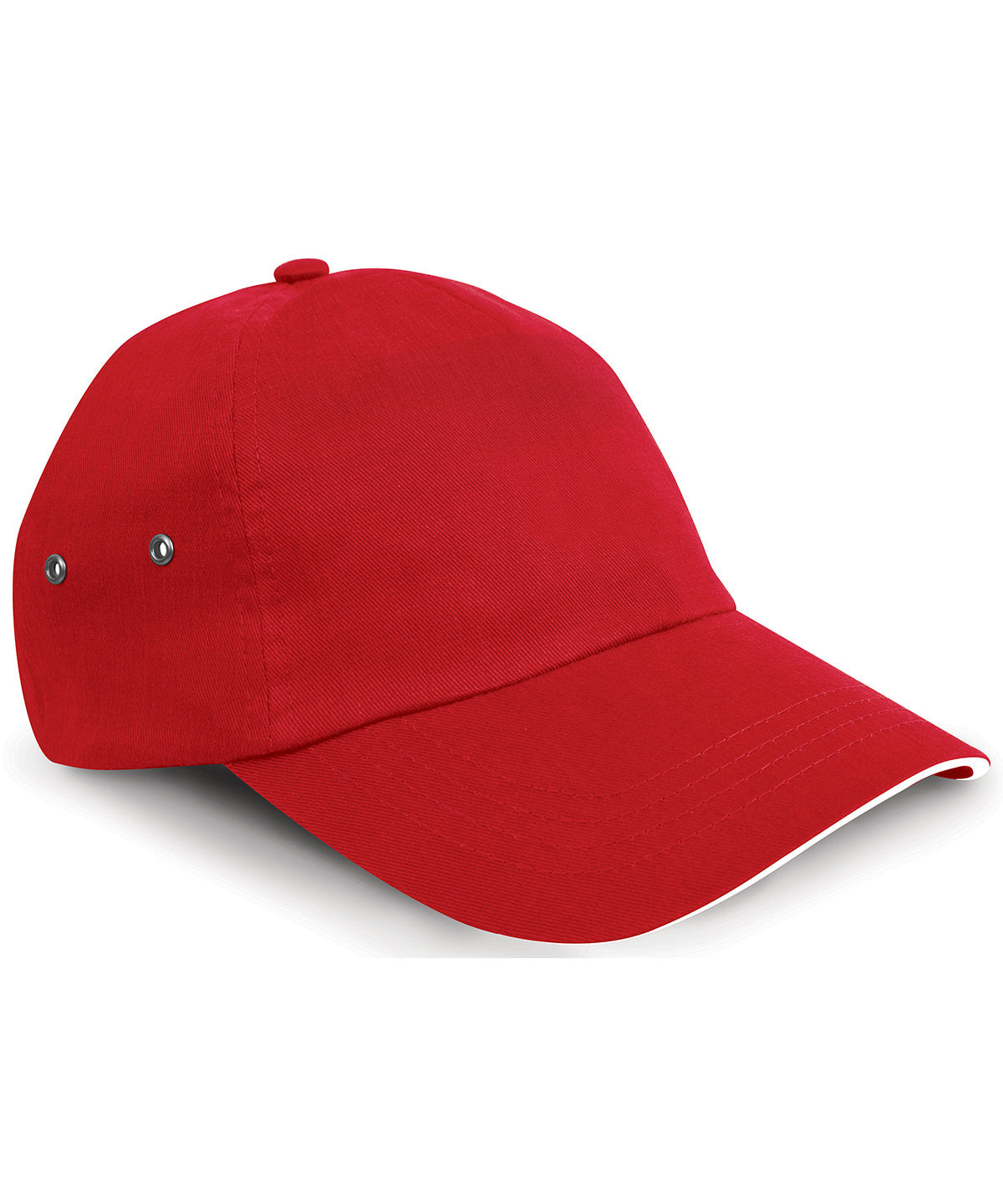 Result Headwear RC72X — Printers plush cotton 5-panel cap
