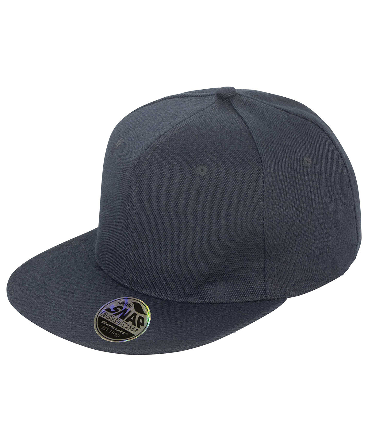 Result Headwear RC83X — Bronx original flat peak snapback cap