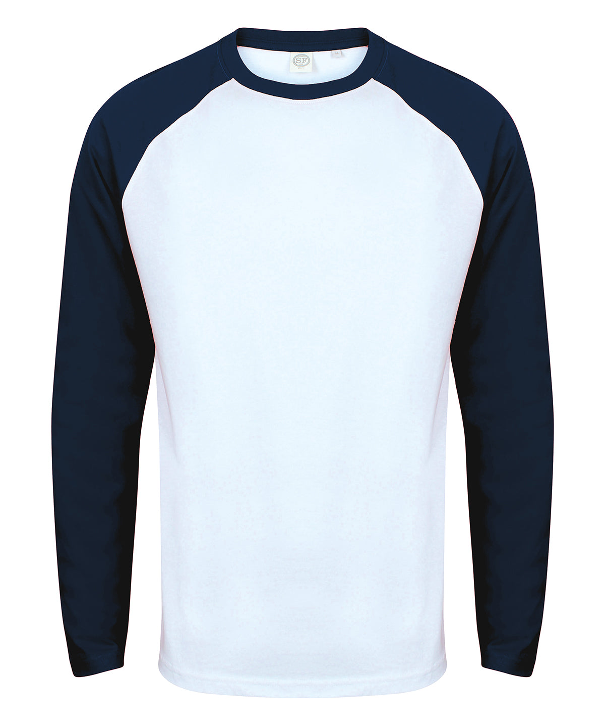 White/Oxford Navy