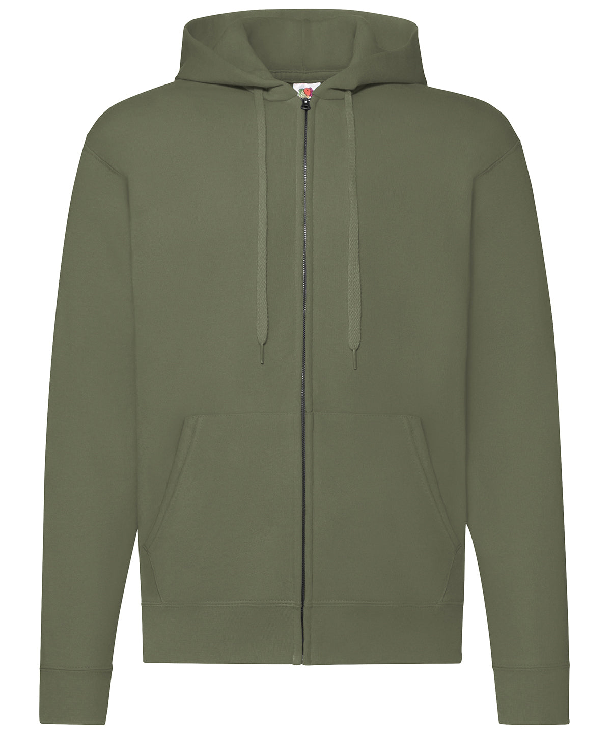 Fruit of the Loom SS222 — Classic 80/20 hooded sweatshirt jacket