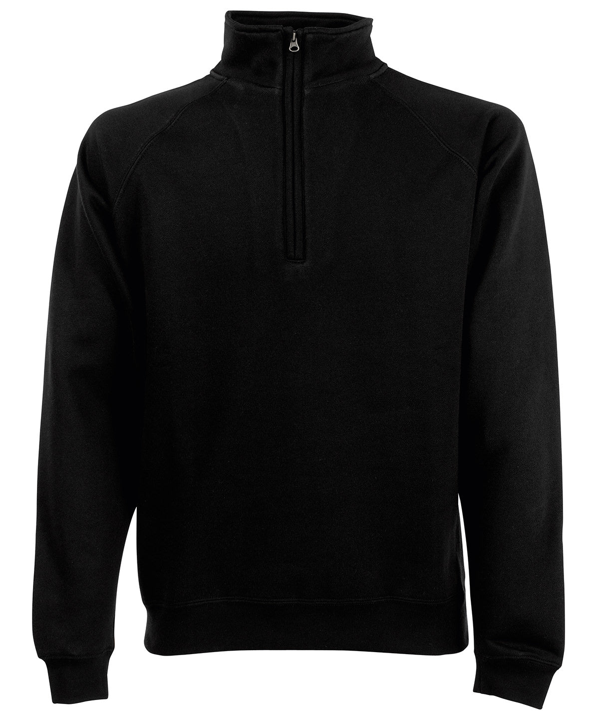 Fruit of the Loom SS830 — Premium 70/30 zip-neck sweatshirt