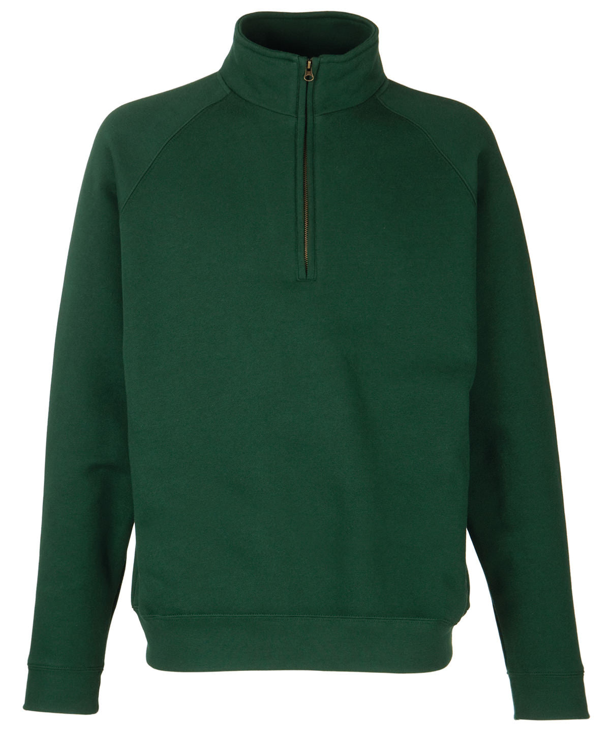 Fruit of the Loom SS830 — Premium 70/30 zip-neck sweatshirt