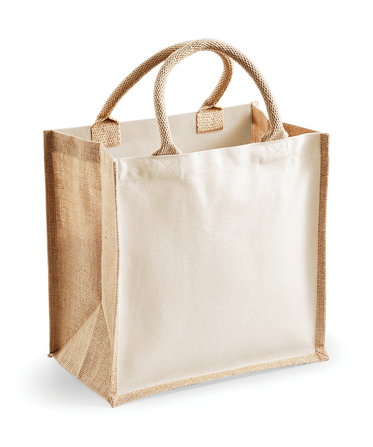 Westford Mill WM421 — Printers midi jute tote