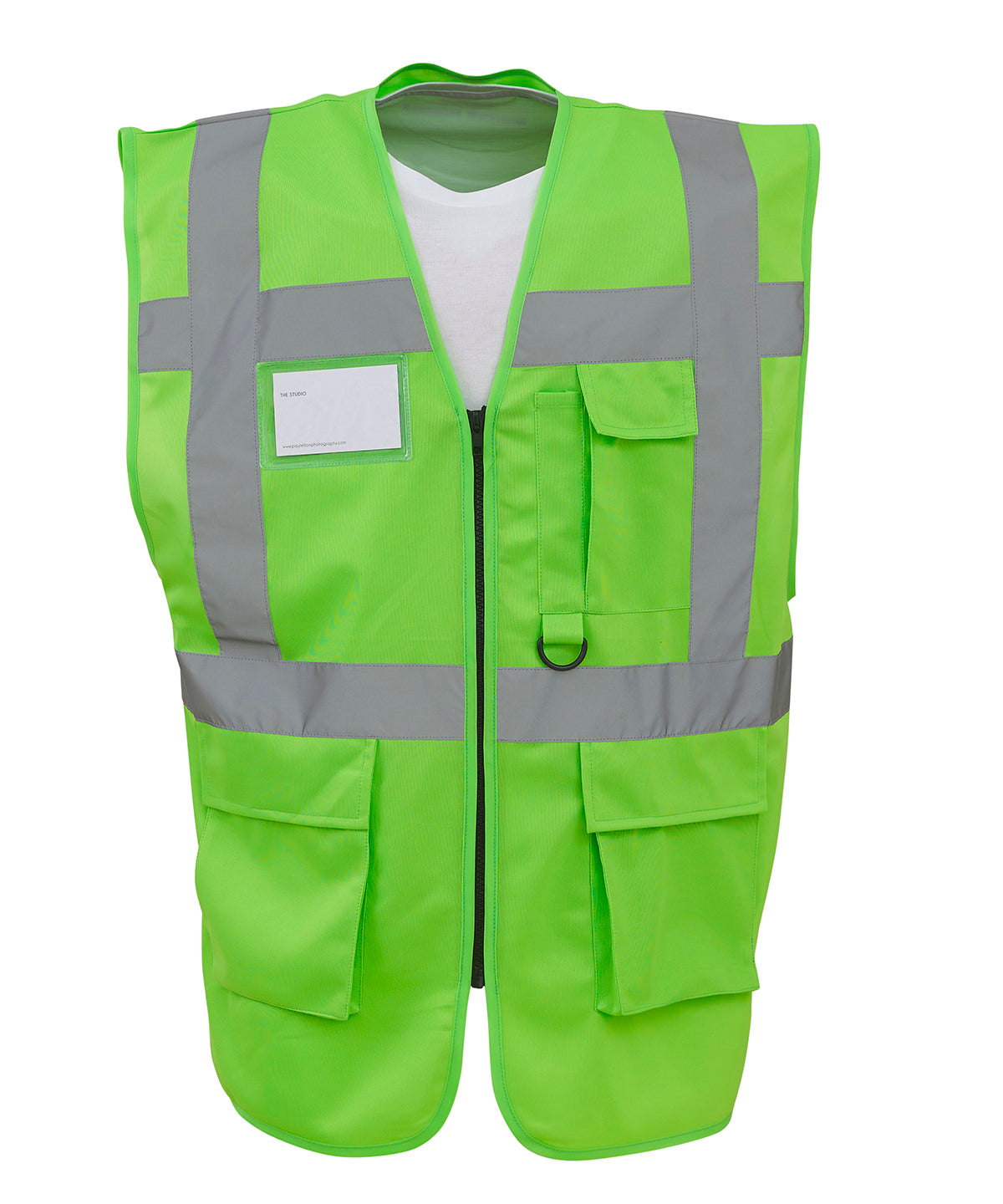 Yoko YK002 — Multifunctional executive hi-vis waistcoat (HVW801)