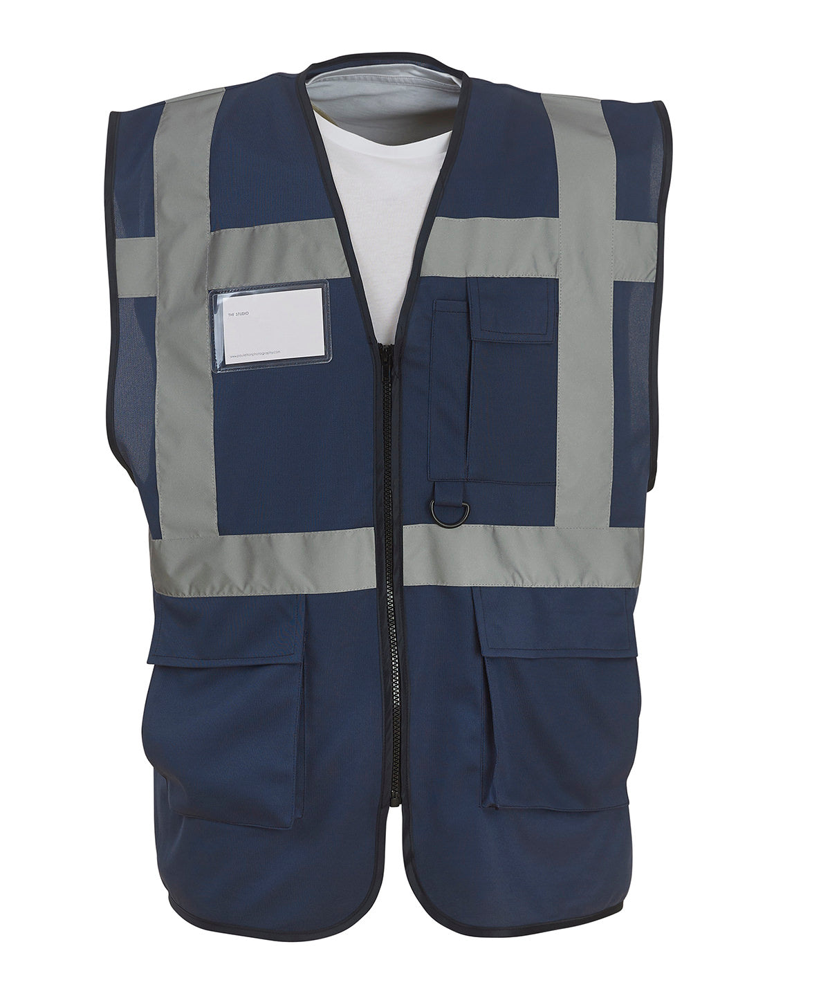 Yoko YK002 — Multifunctional executive hi-vis waistcoat (HVW801)