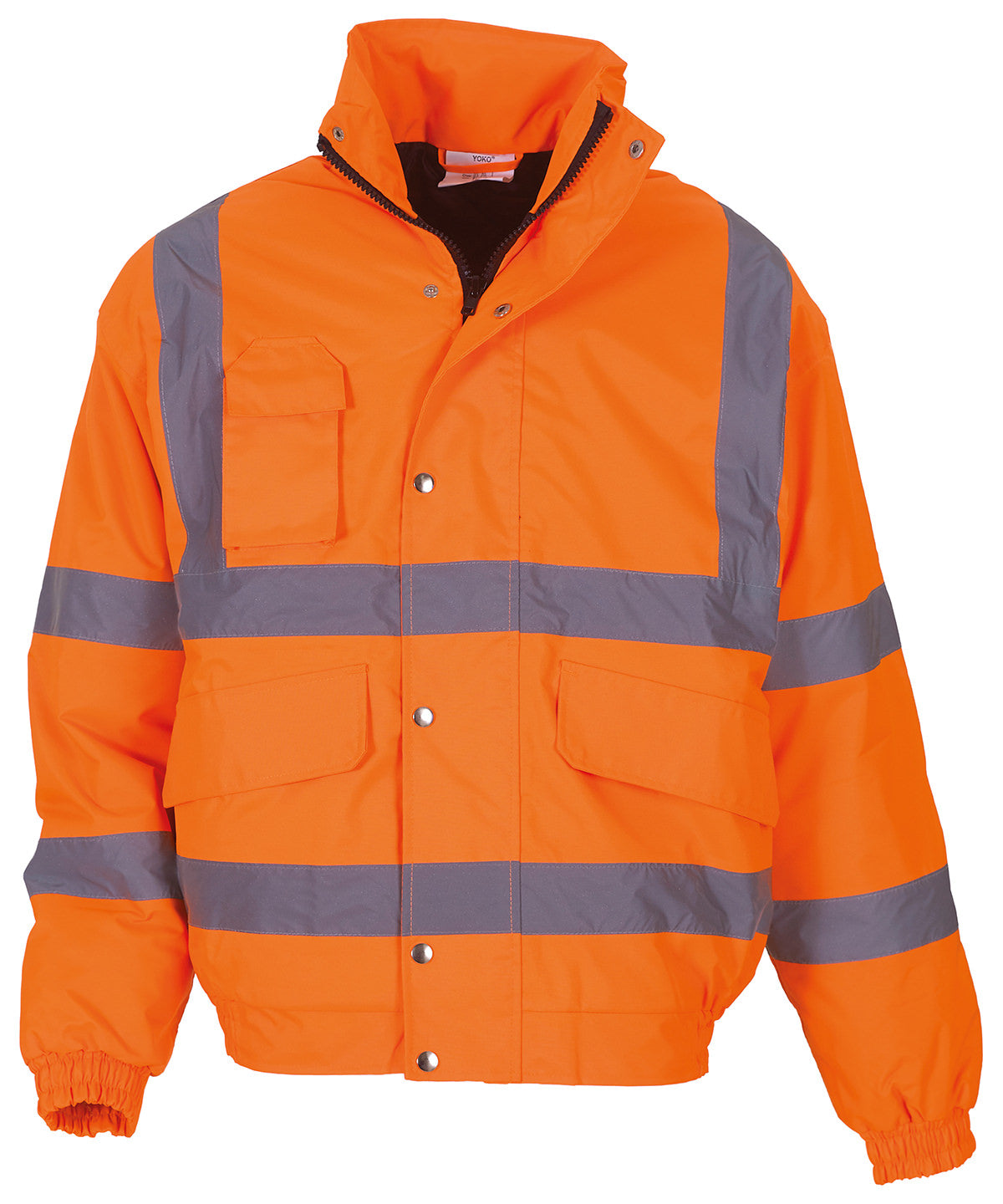 Yoko YK043 — Hi-vis classic bomber jacket (HVP211)