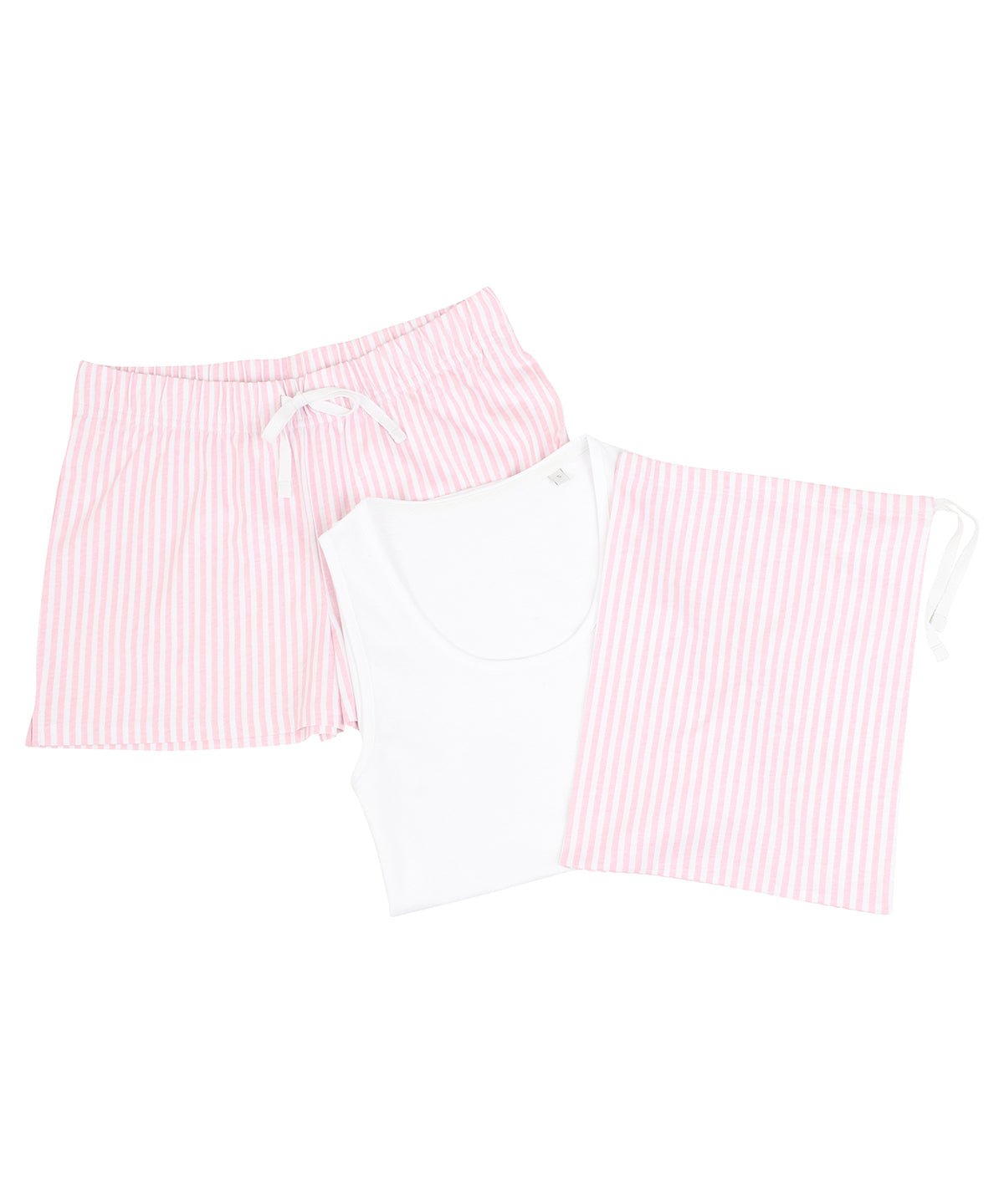 Towel City TC052 — Women's short pyjama set (in a bag)