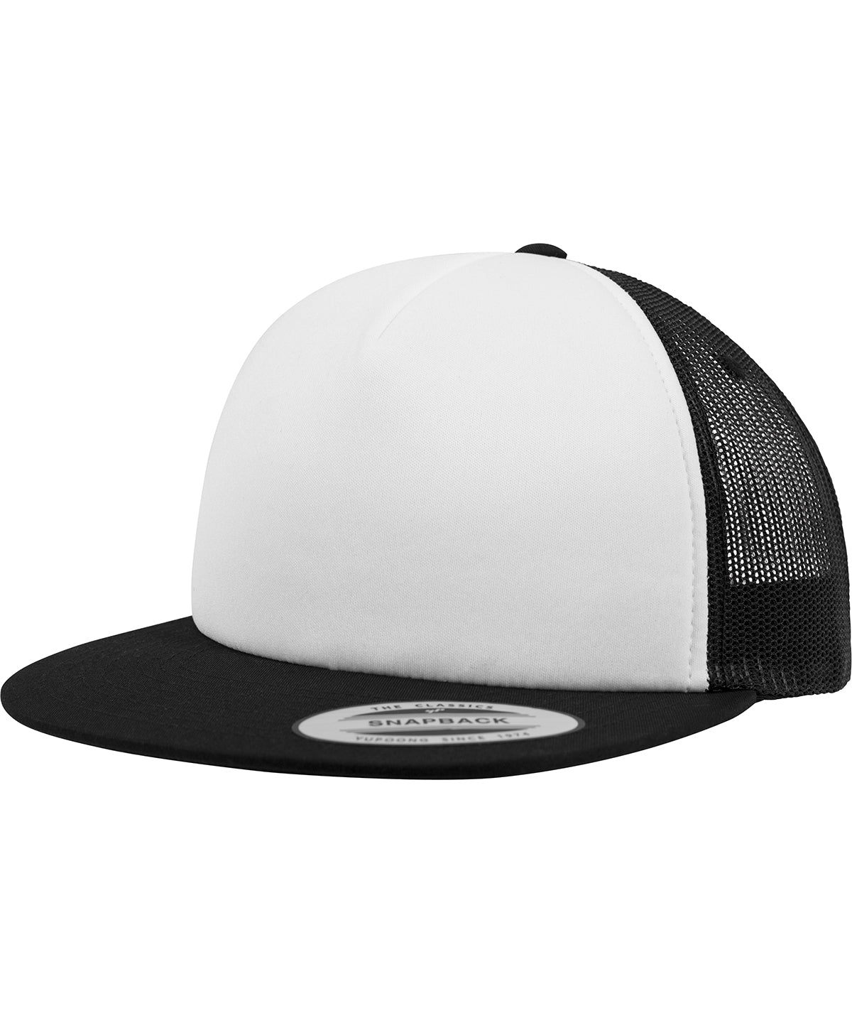 Flexfit by Yupoong YP076 — Foam trucker with white front (6005FW)