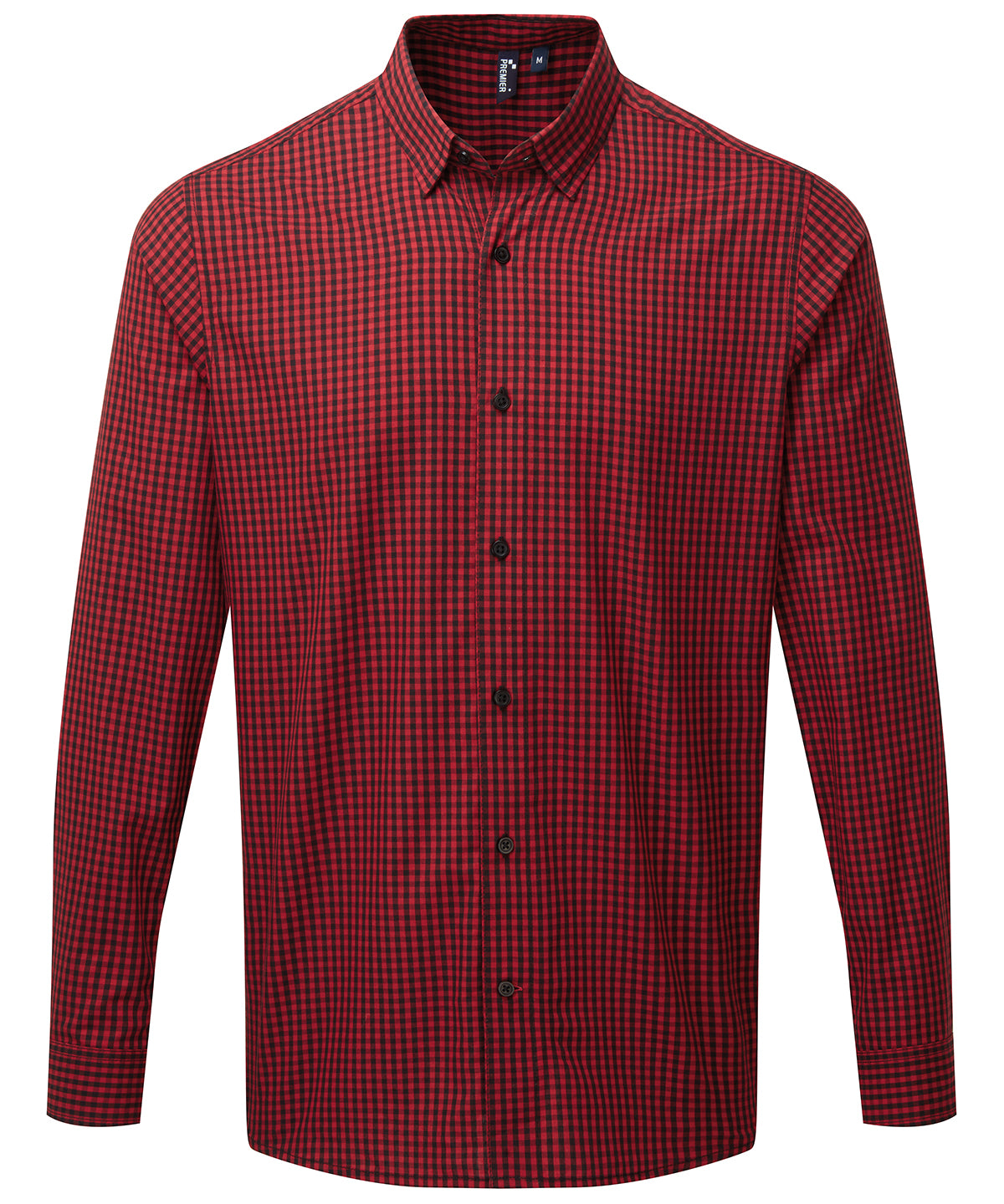 Premier PR252 — Maxton check long sleeve shirt
