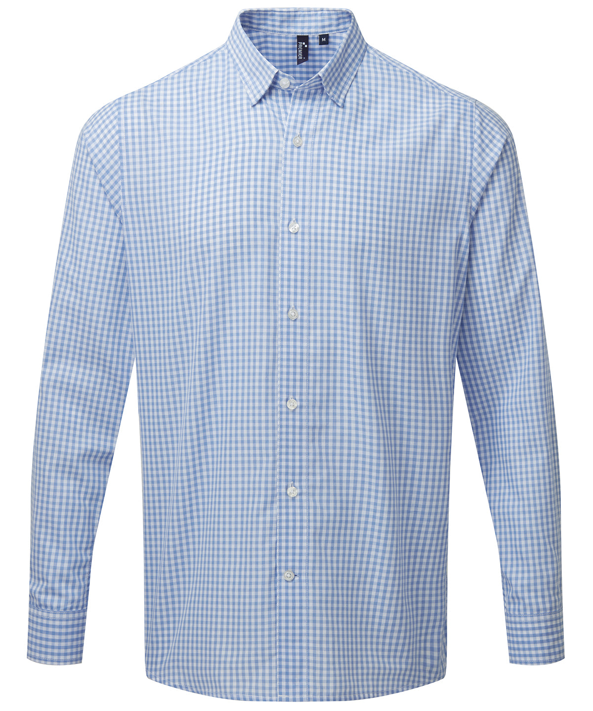 Premier PR252 — Maxton check long sleeve shirt
