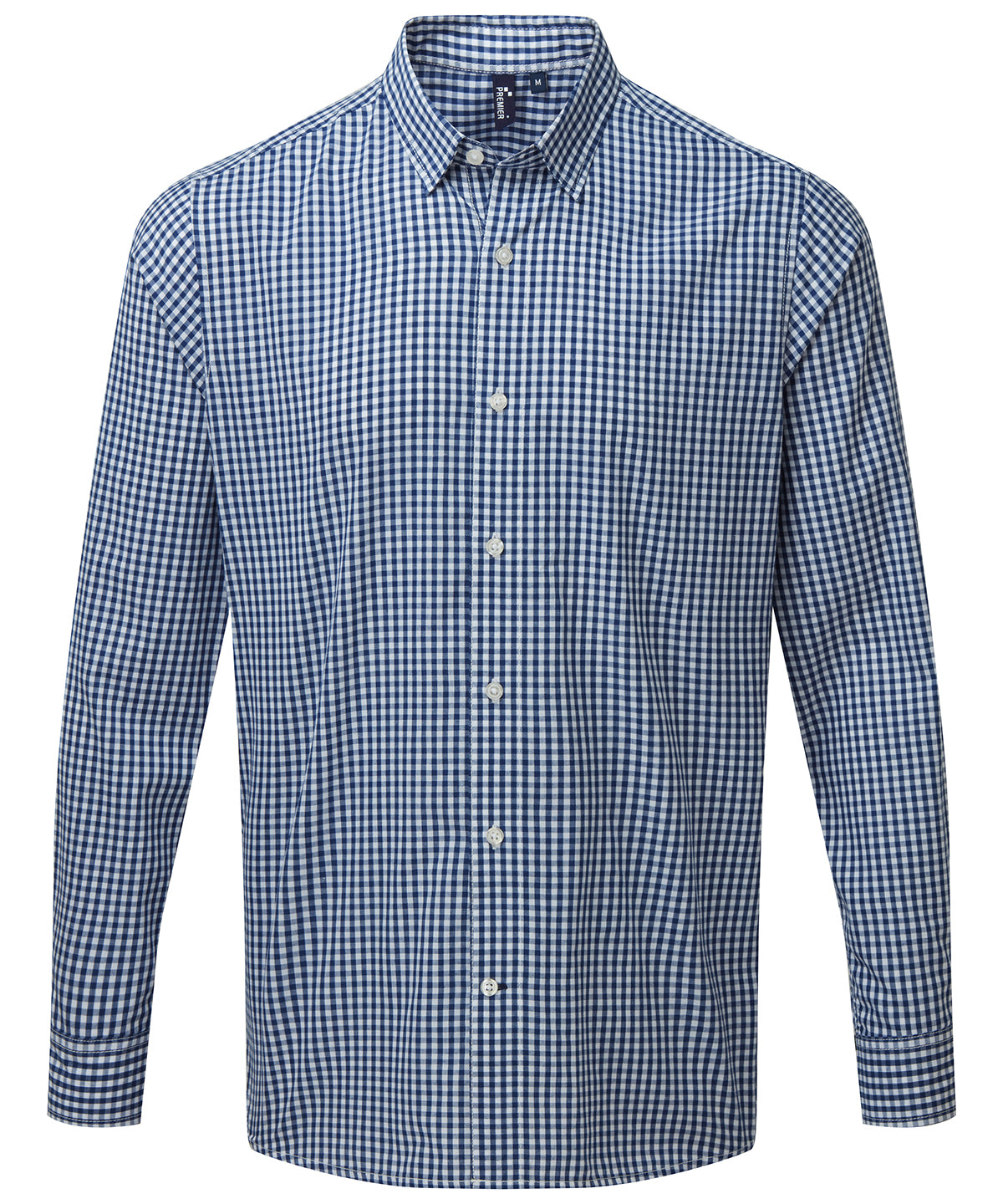 Premier PR252 — Maxton check long sleeve shirt