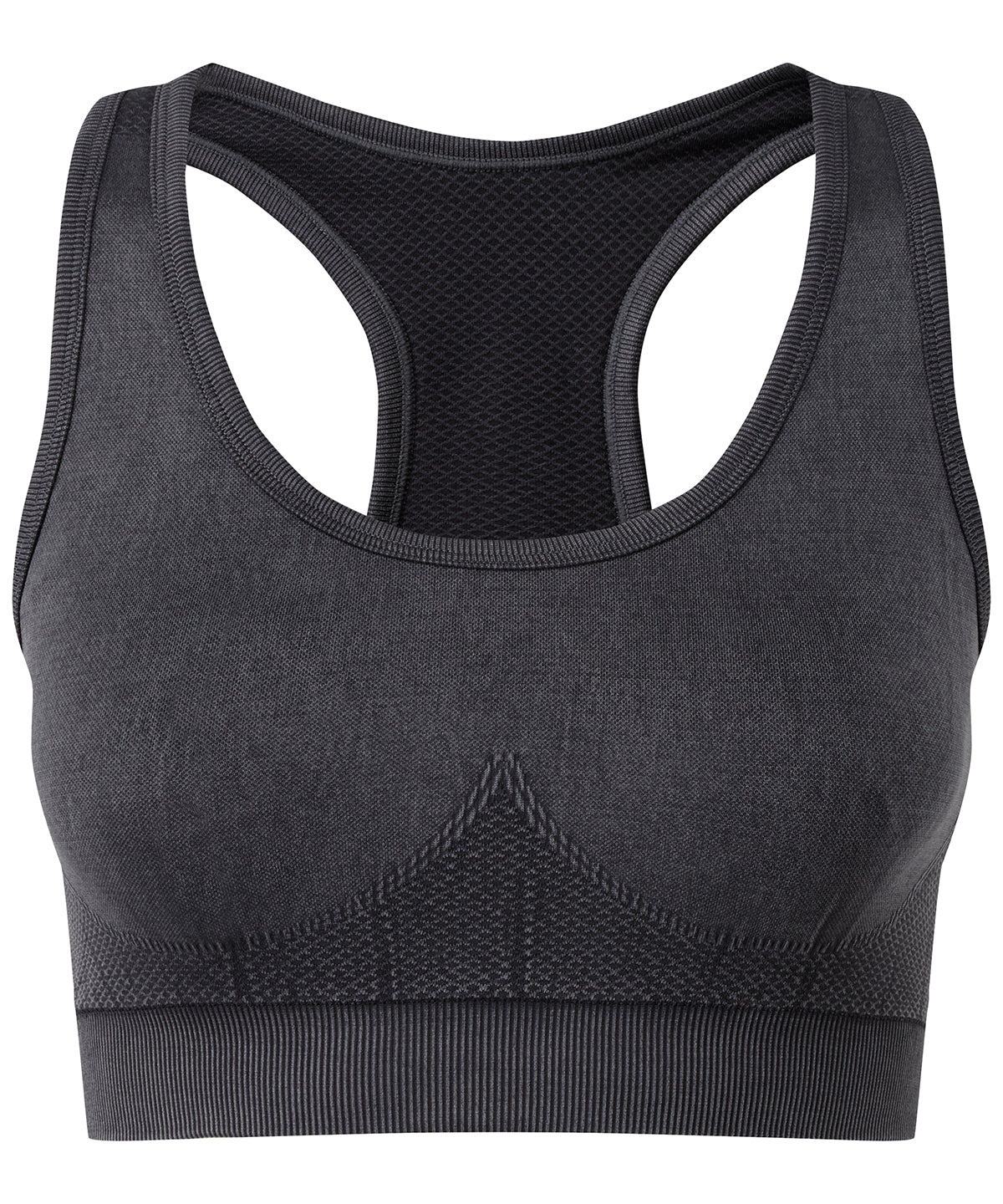 TriDri® TR216 — seamless '3D fit' multi-sport denim look bra