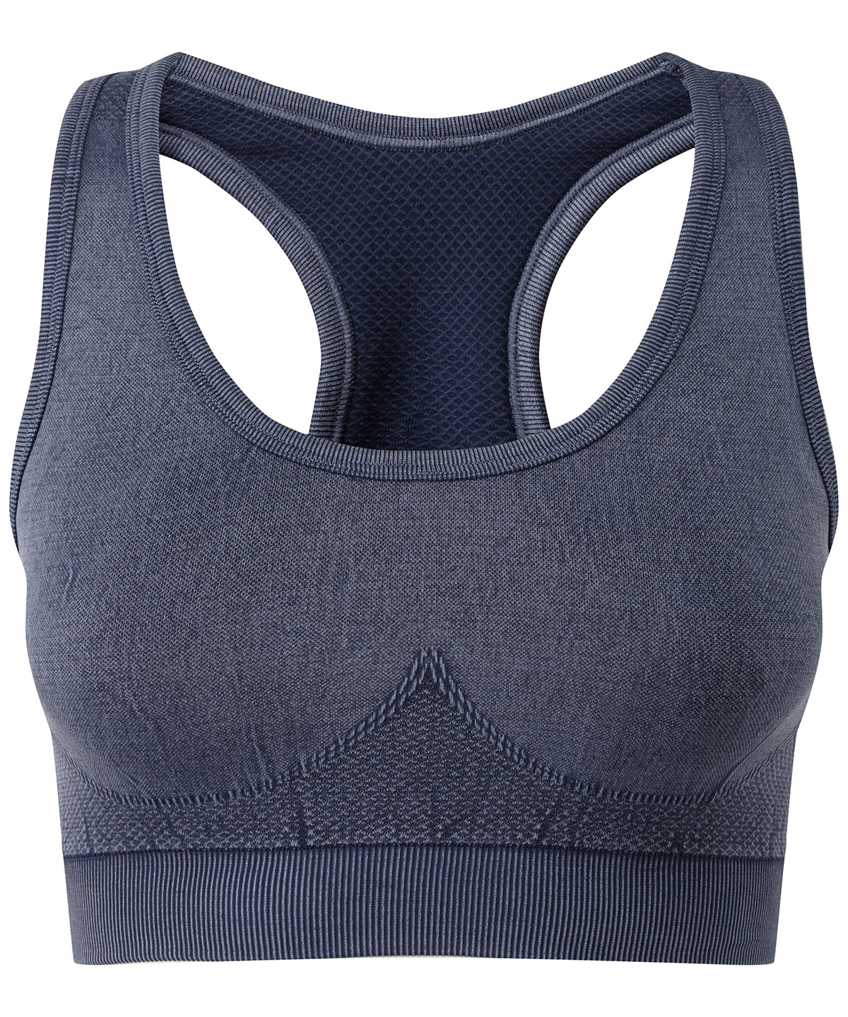 TriDri® TR216 — seamless '3D fit' multi-sport denim look bra