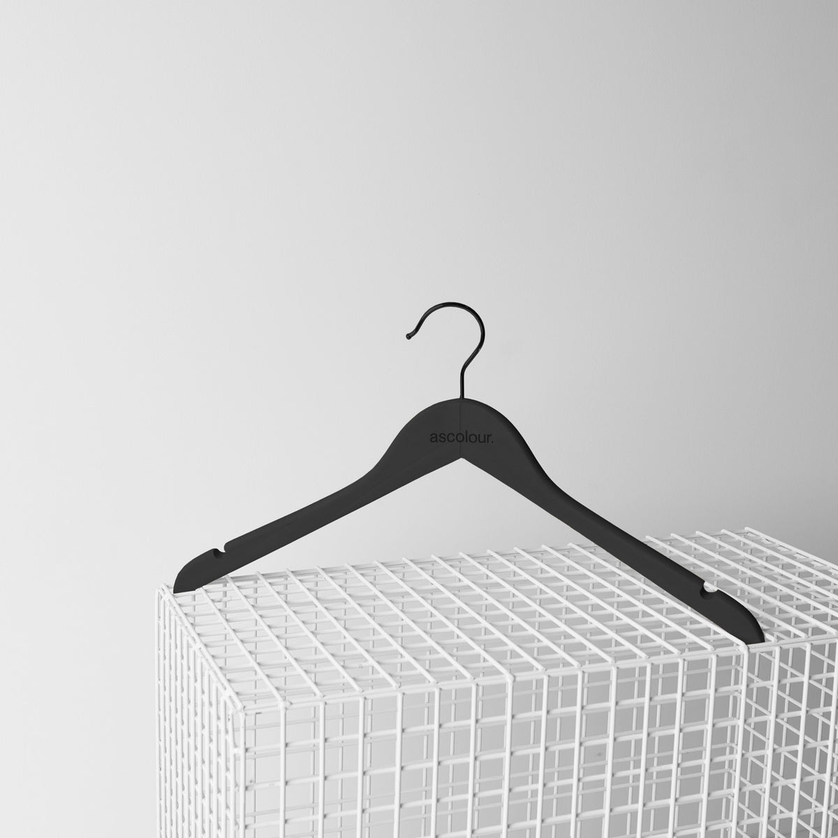 AS Colour 6839-POS — Black Logo Hanger | 6839