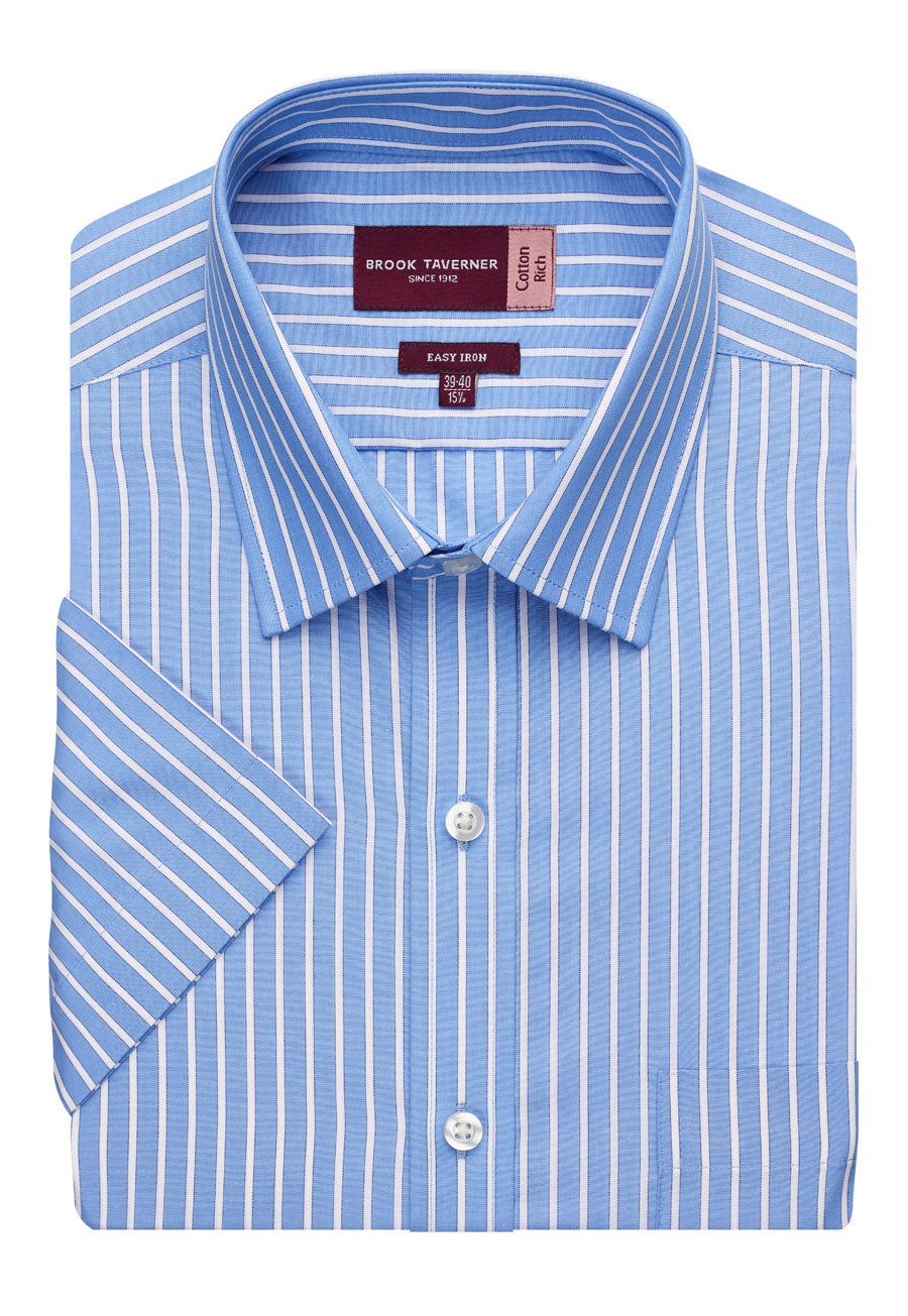 Roccella Shirt — Blue/White Stripe (7542C)