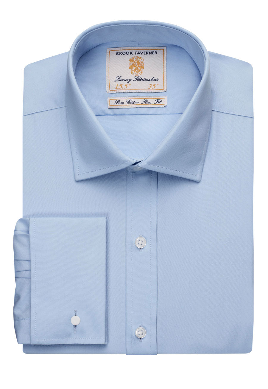 Blue Poplin