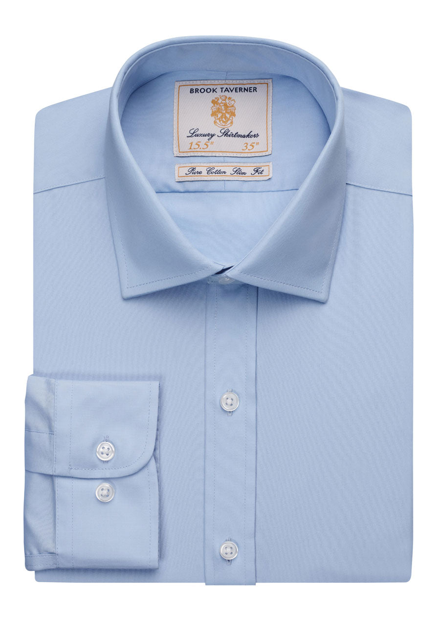 Blu Poplin