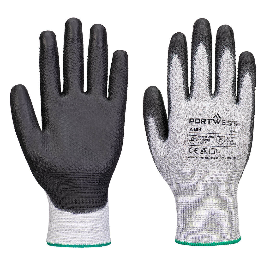 Portwest A124 — Grip 13 PU Diamond Knit Glove (Pk12)
