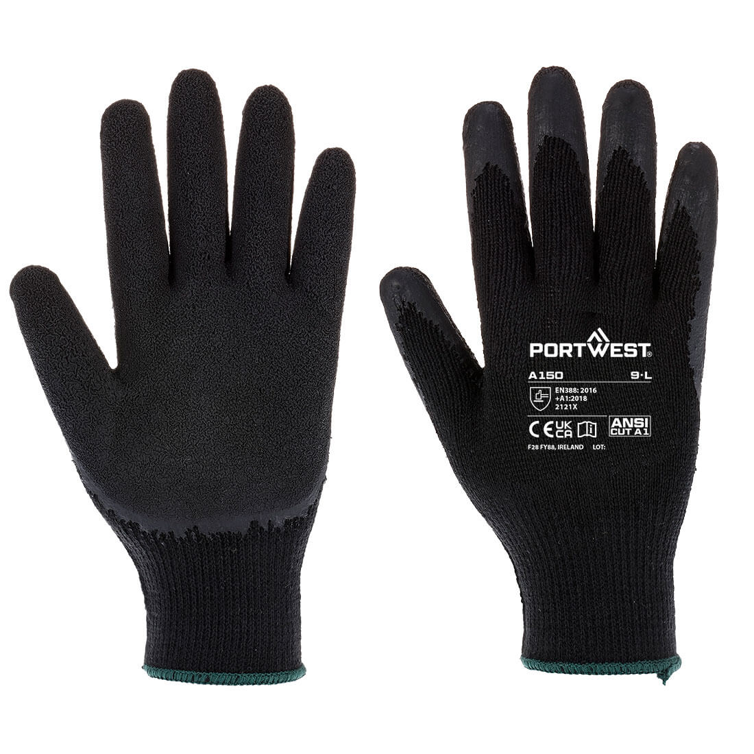 Portwest A150 — Grip 10 Latex Economy Glove