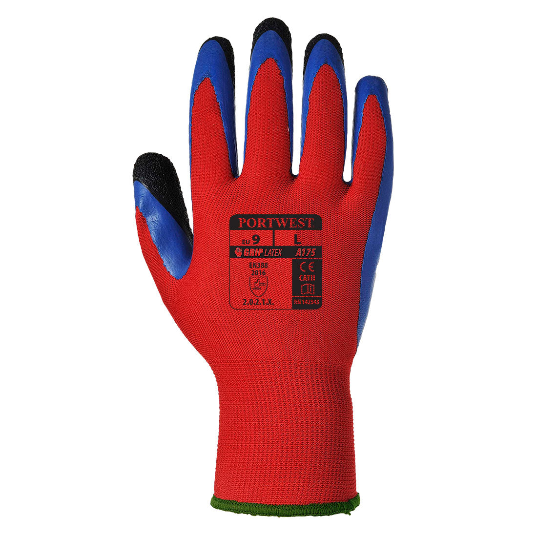 Portwest A175 — Grip 13 Latex Double Coated Glove
