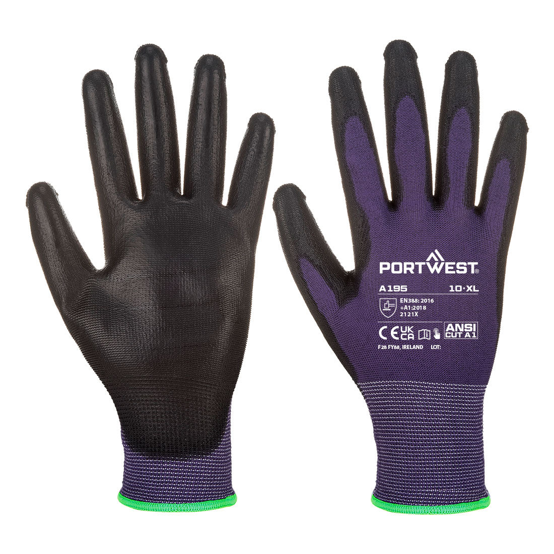 Portwest A195 — Grip 13 PU Touchscreen Glove