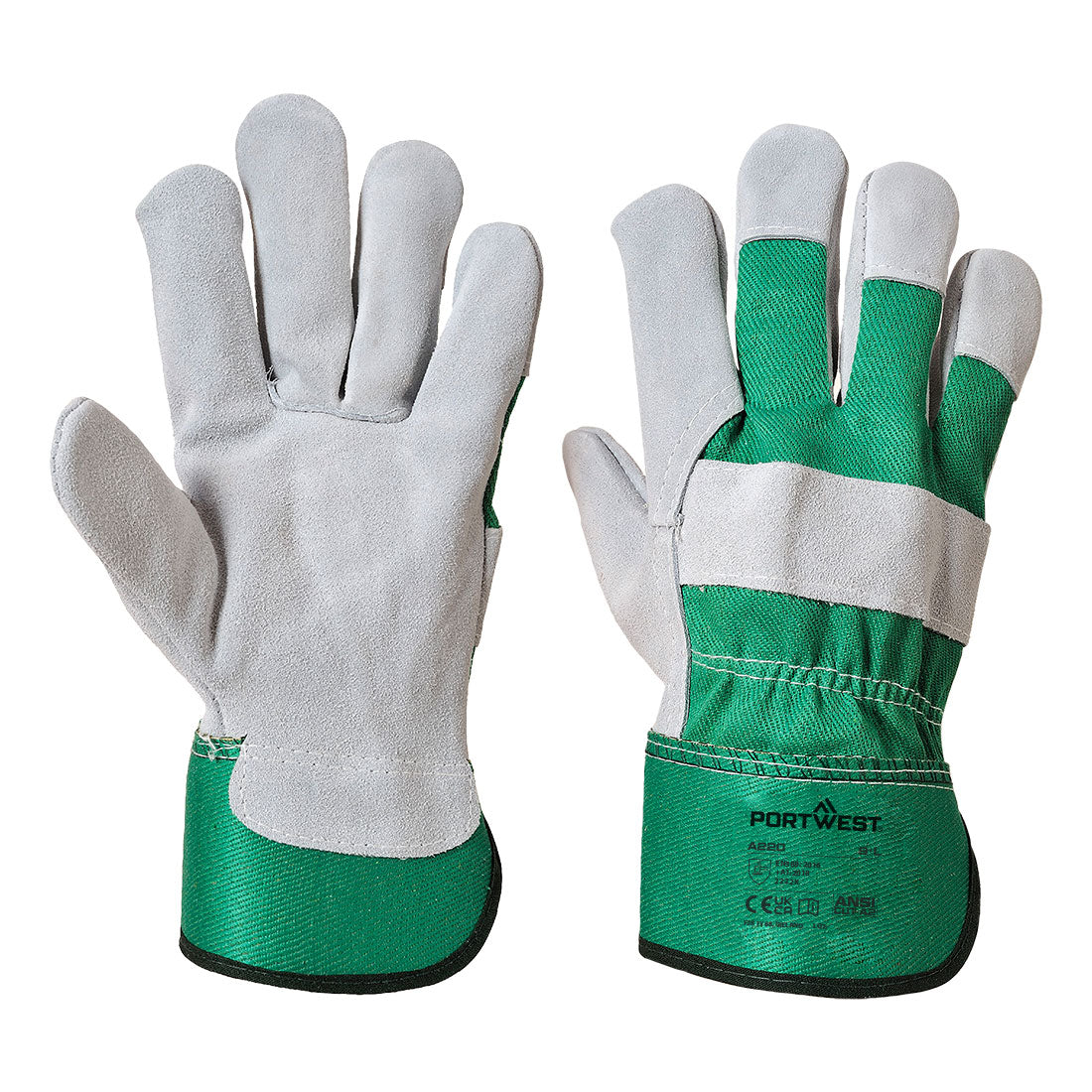 Portwest A220 — Leather Rigger 130 Cow Split Glove