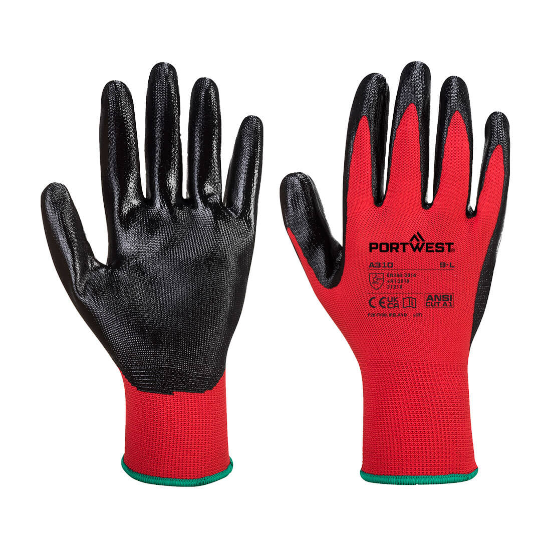 Portwest A310 — Grip 13 Nitrile Glove