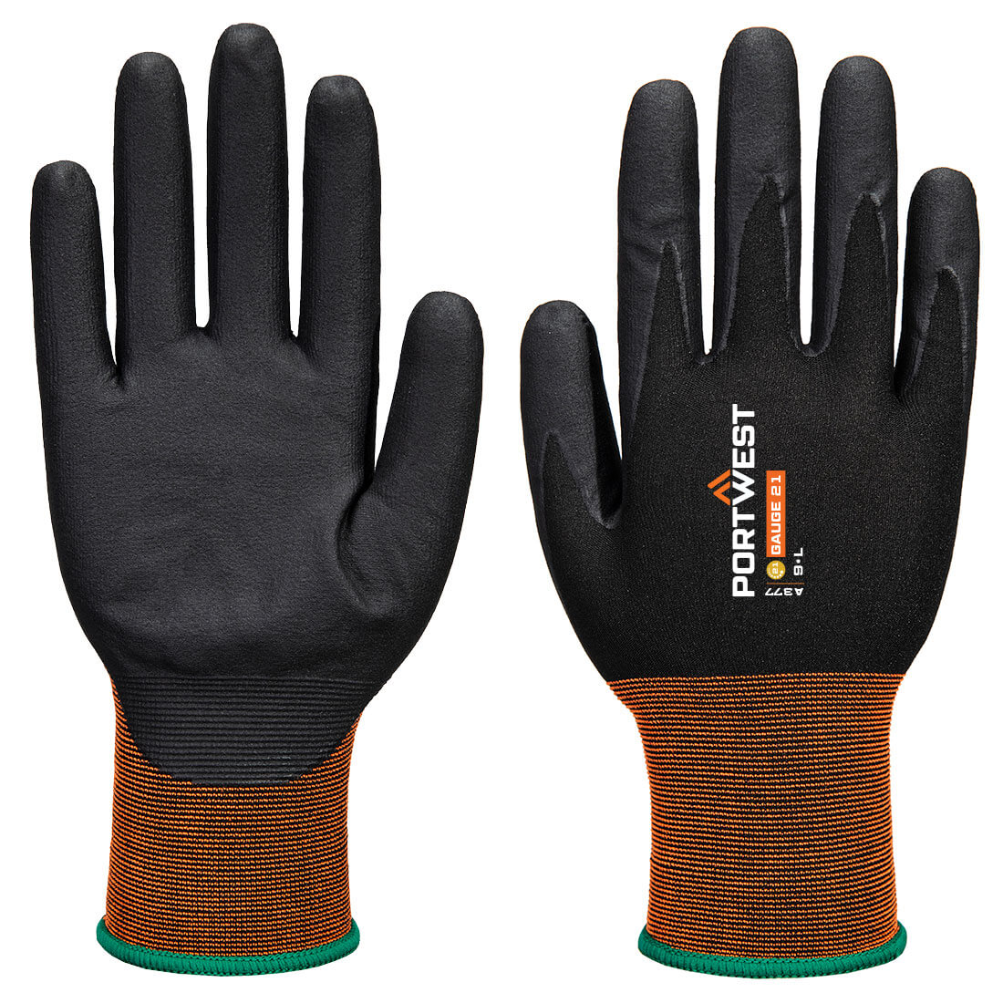 Portwest A377 — GP Grip 21 Nitrile Micro Foam Glove
