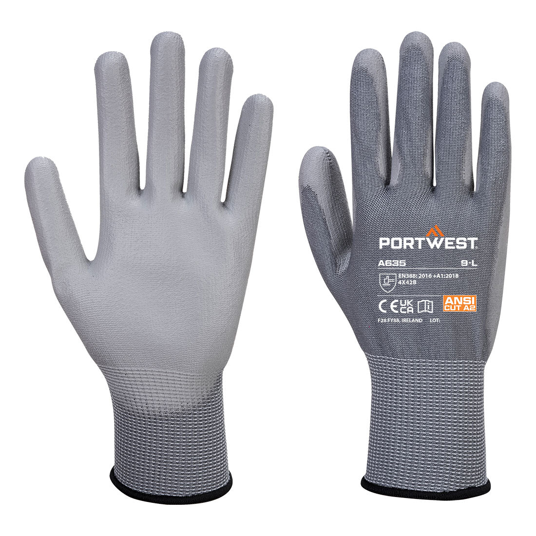 Portwest A635 — Cut B13 PU Economy Glove