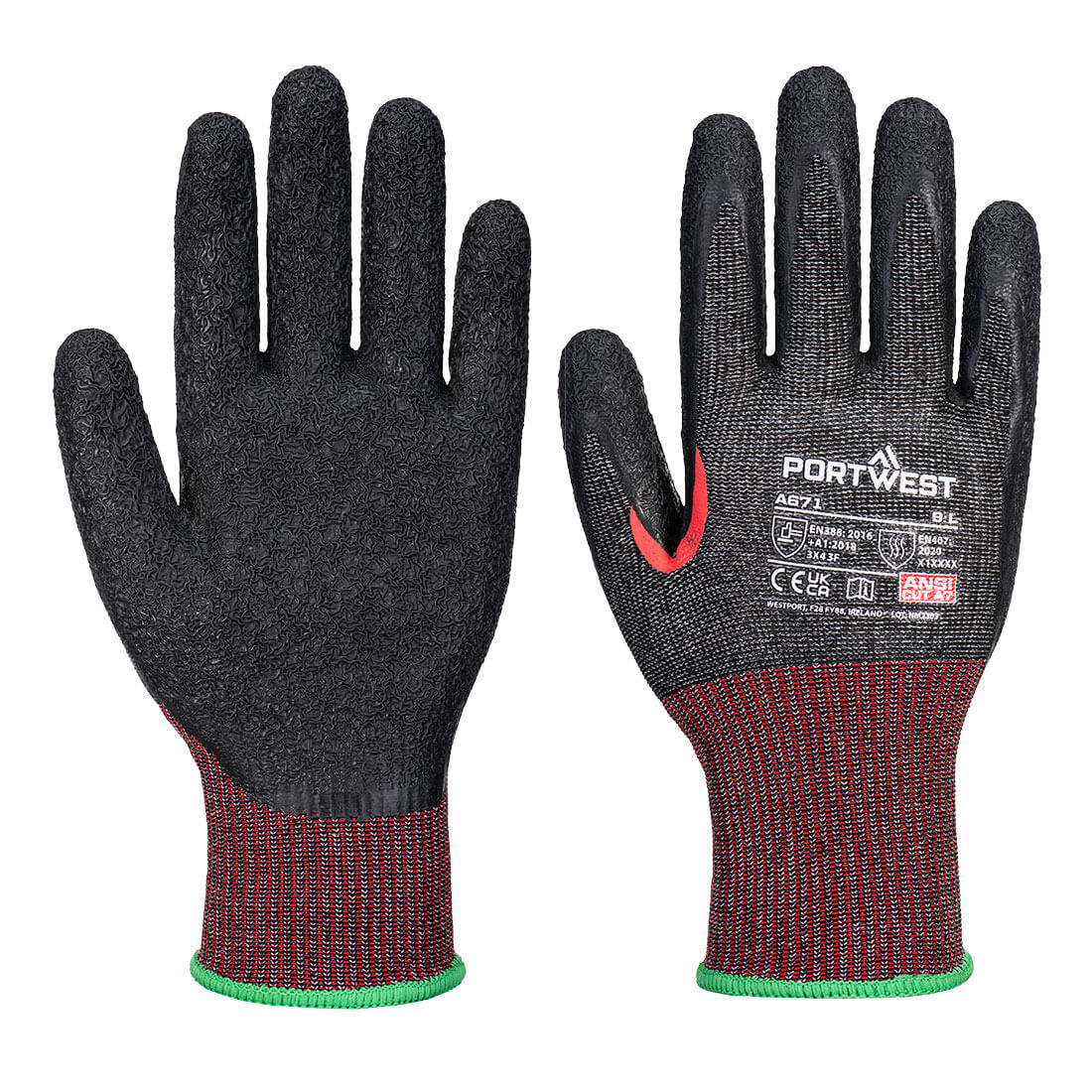 Portwest A671 — CS Cut F13 Latex Glove
