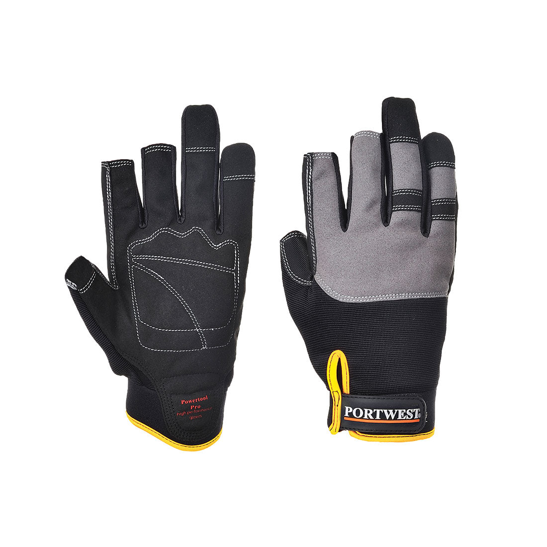 Portwest A740 — Mechanic 250 Fingerless Glove