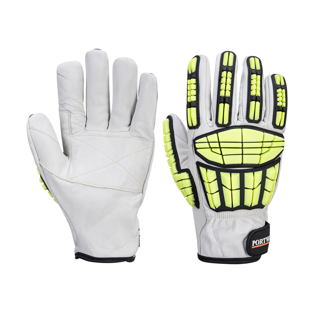 Portwest A745 — Impact F135 Cow Leather Lined Glove