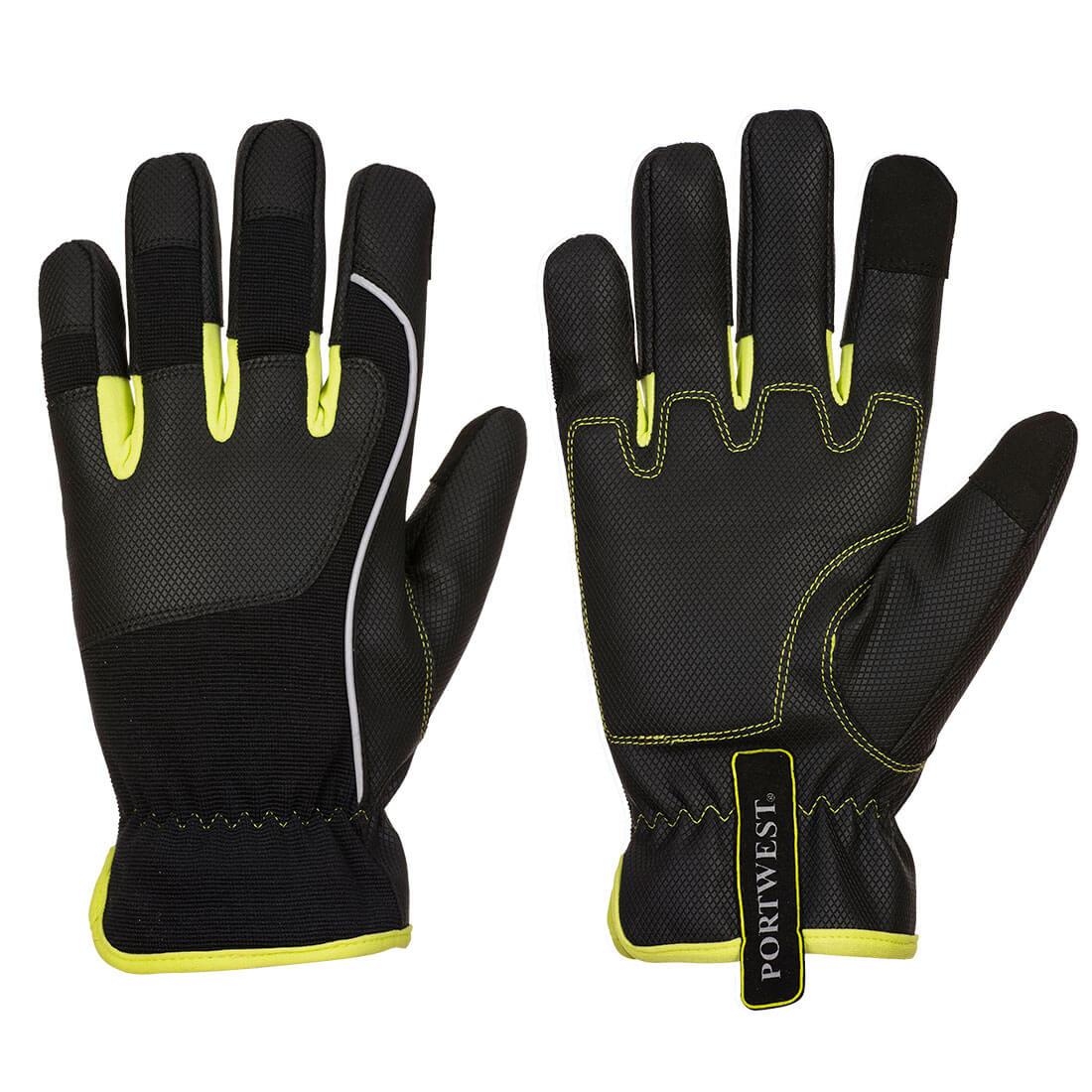 Portwest A771 — PW3 Mechanic 540 PU Reinforced Palm Glove