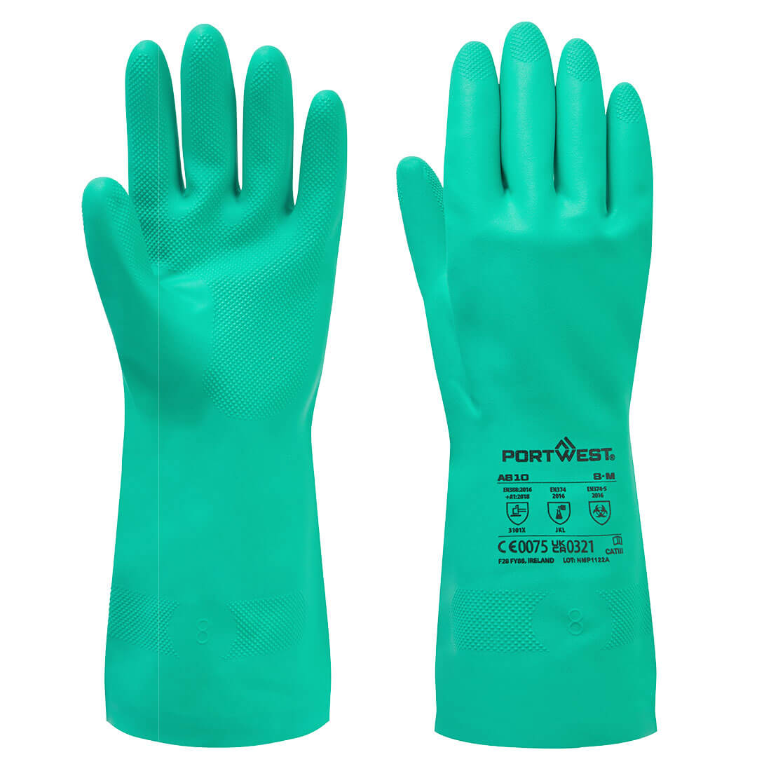 Portwest A810 — Chem 320 Nitrile Gauntlet
