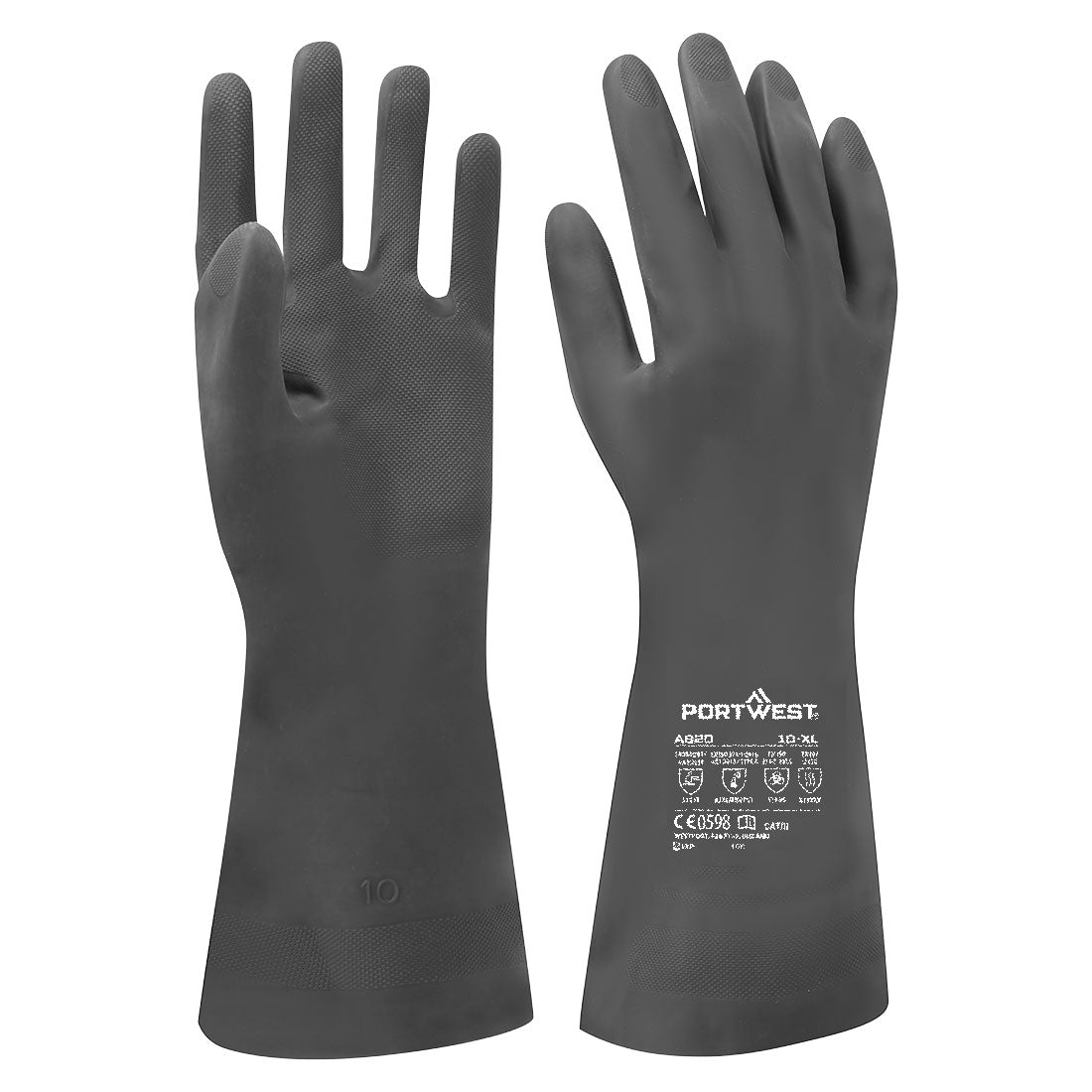 Portwest A820 — Chem 380 Neoprene Gauntlet