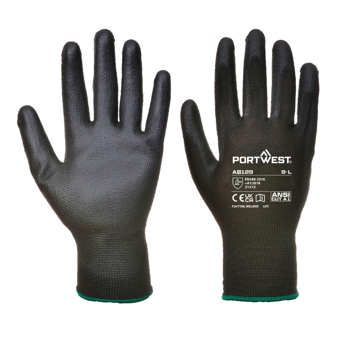 Grip 13 PU Palm Essential Full Box (288 Pairs) — Portwest AB129
