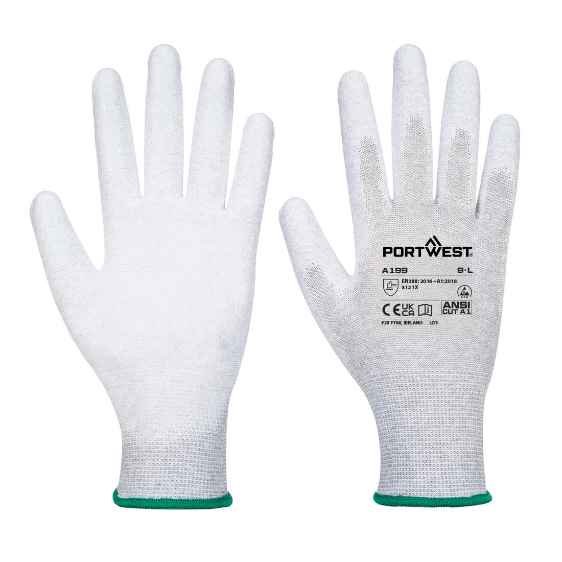 Portwest AB199 — ESD 13 PU Palm Essential Multipack (Pk12)