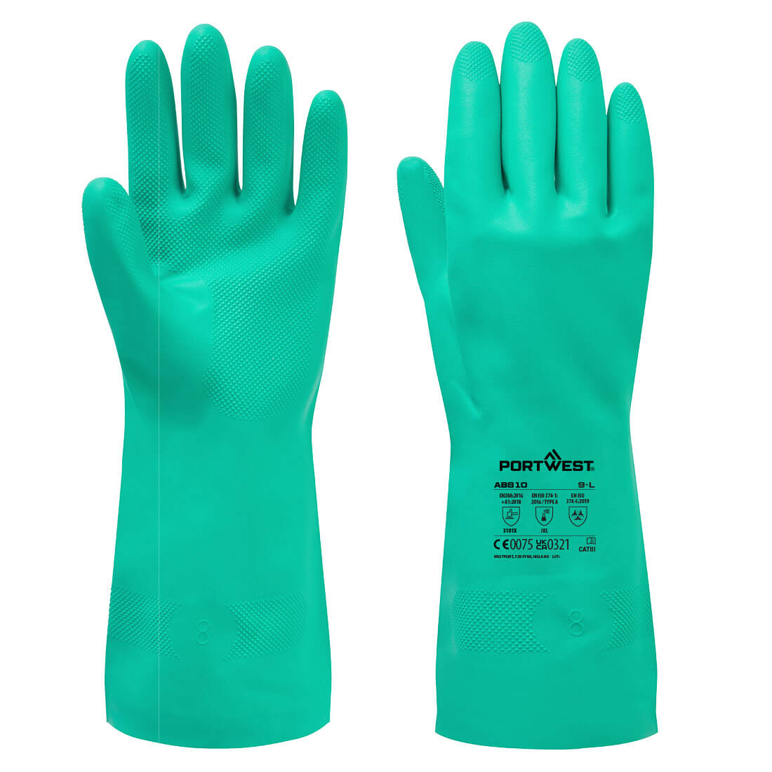 Portwest AB810 — Chem 320 Nitrile Essential Multipack (PK12)
