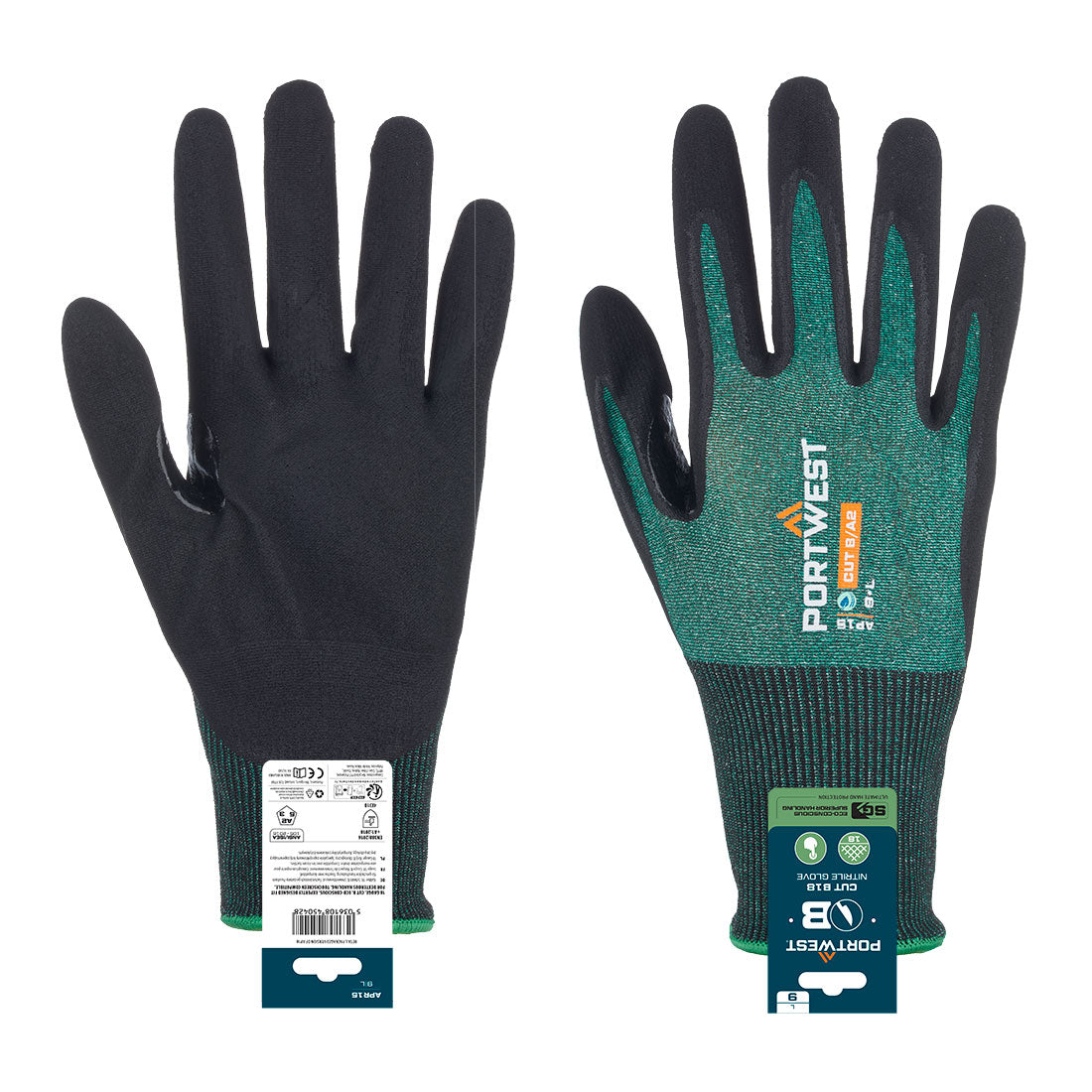 Portwest APR15 — SG Cut B18 Nitrile Glove (Retail)