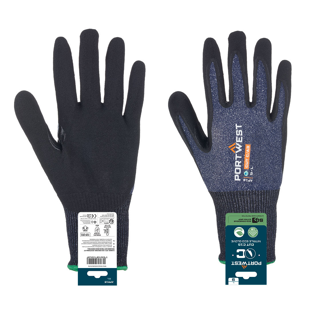 Portwest APR18 — SG Cut C15 Nitrile Glove (Retail)