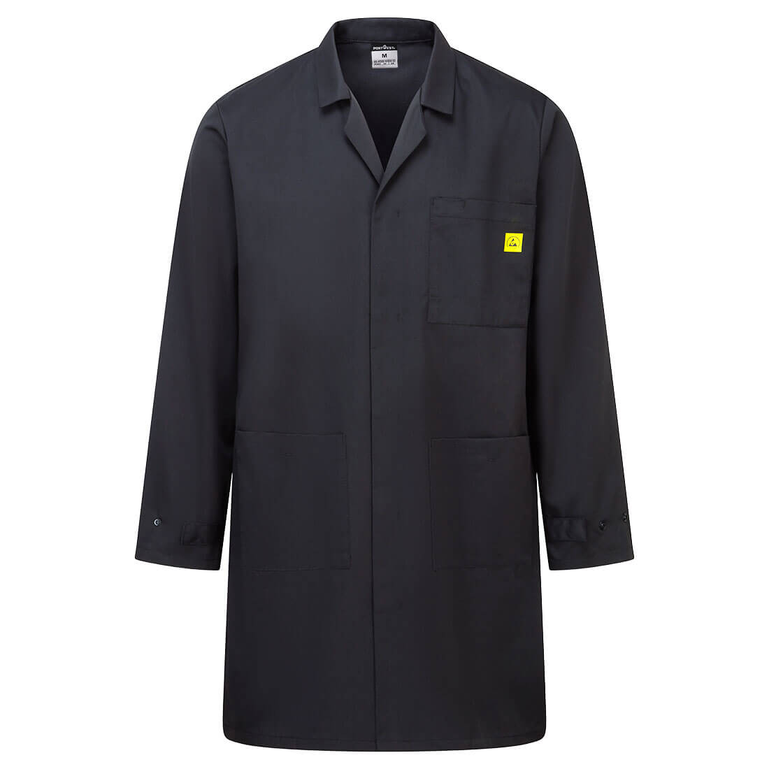 Portwest AS10 — Anti-Static ESD Coat