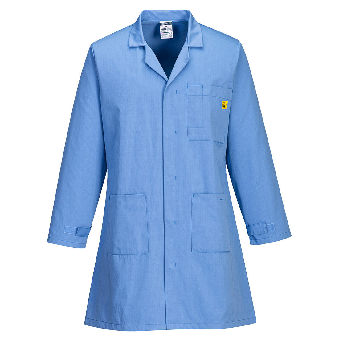 Portwest AS10 — Anti-Static ESD Coat