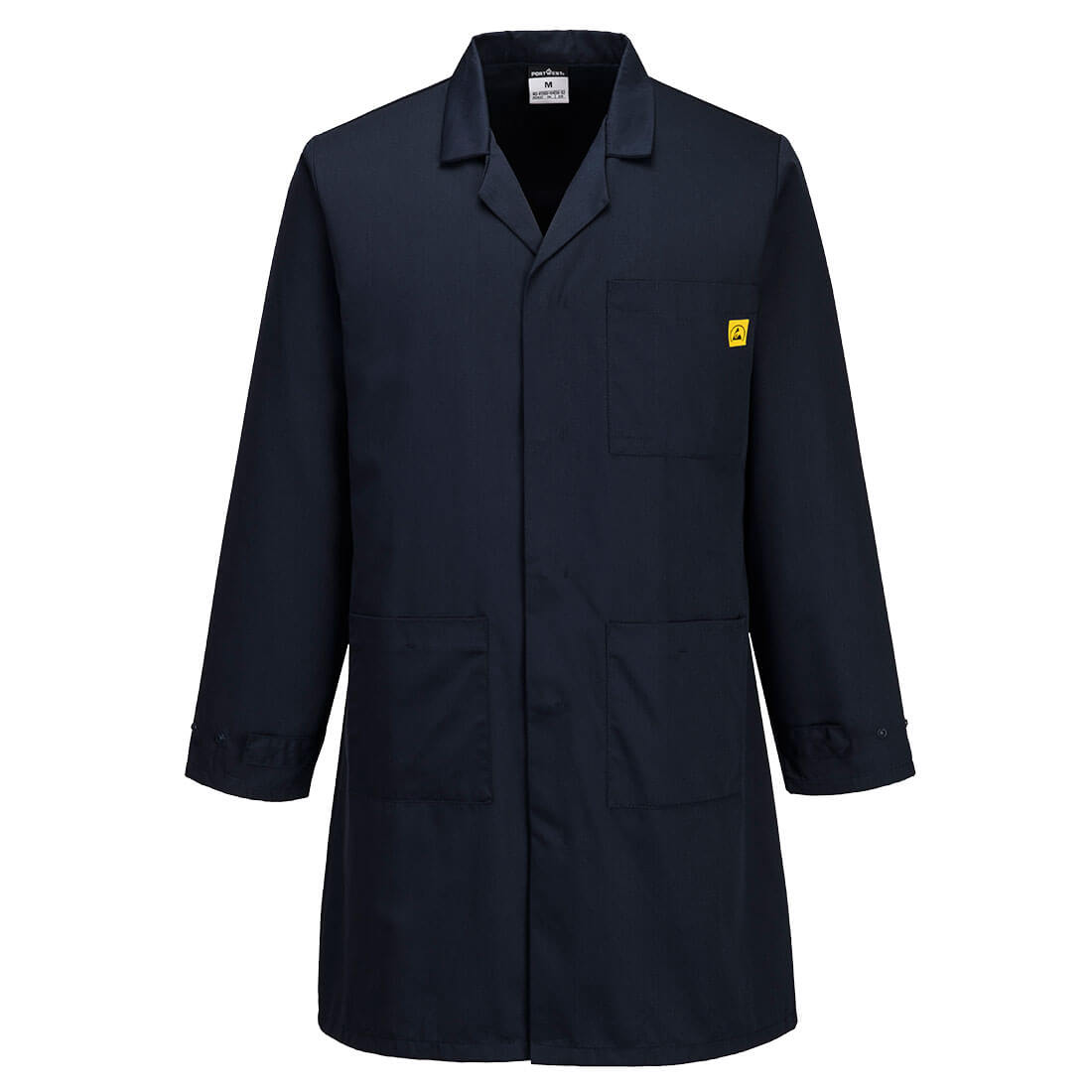 Portwest AS10 — Anti-Static ESD Coat
