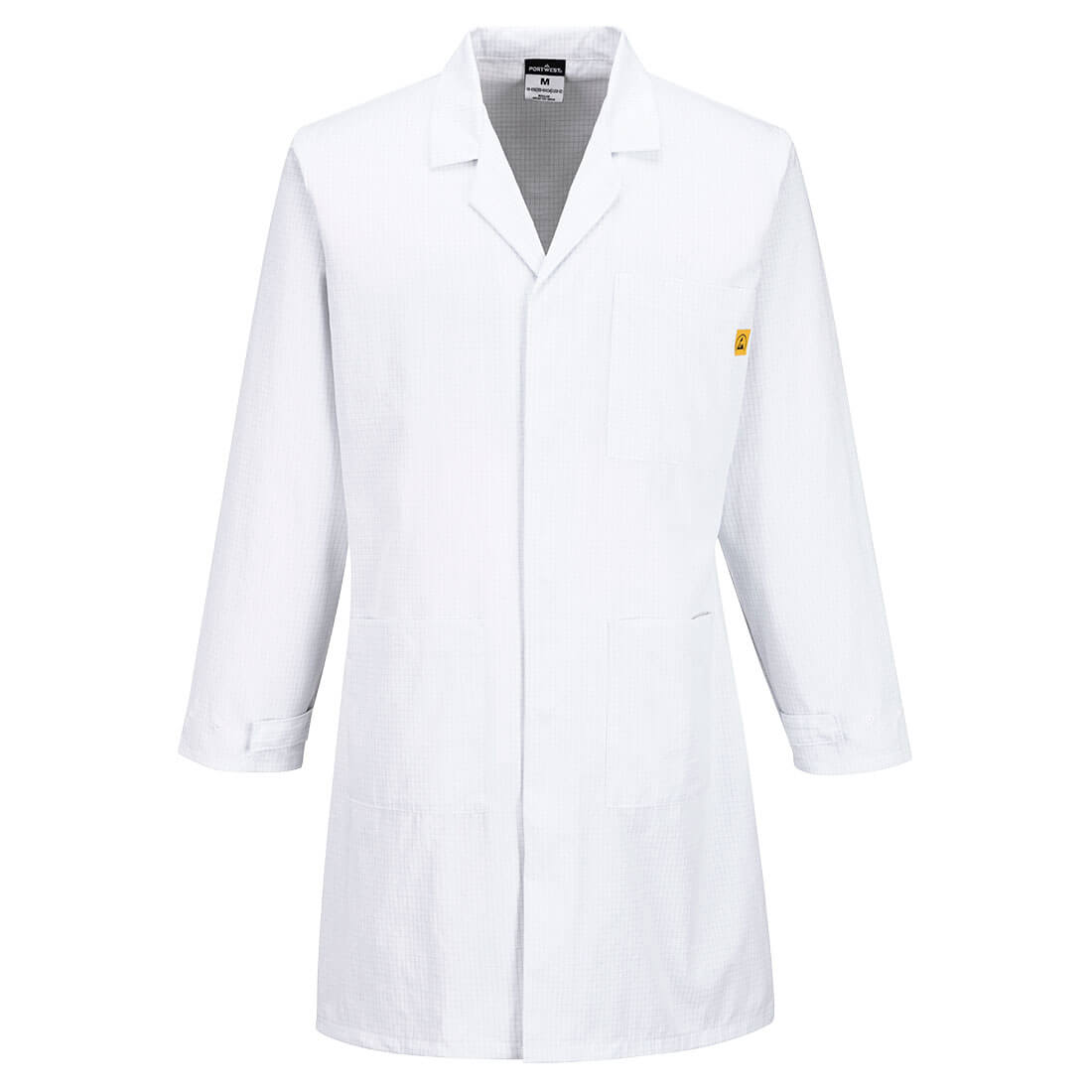 Portwest AS10 — Anti-Static ESD Coat