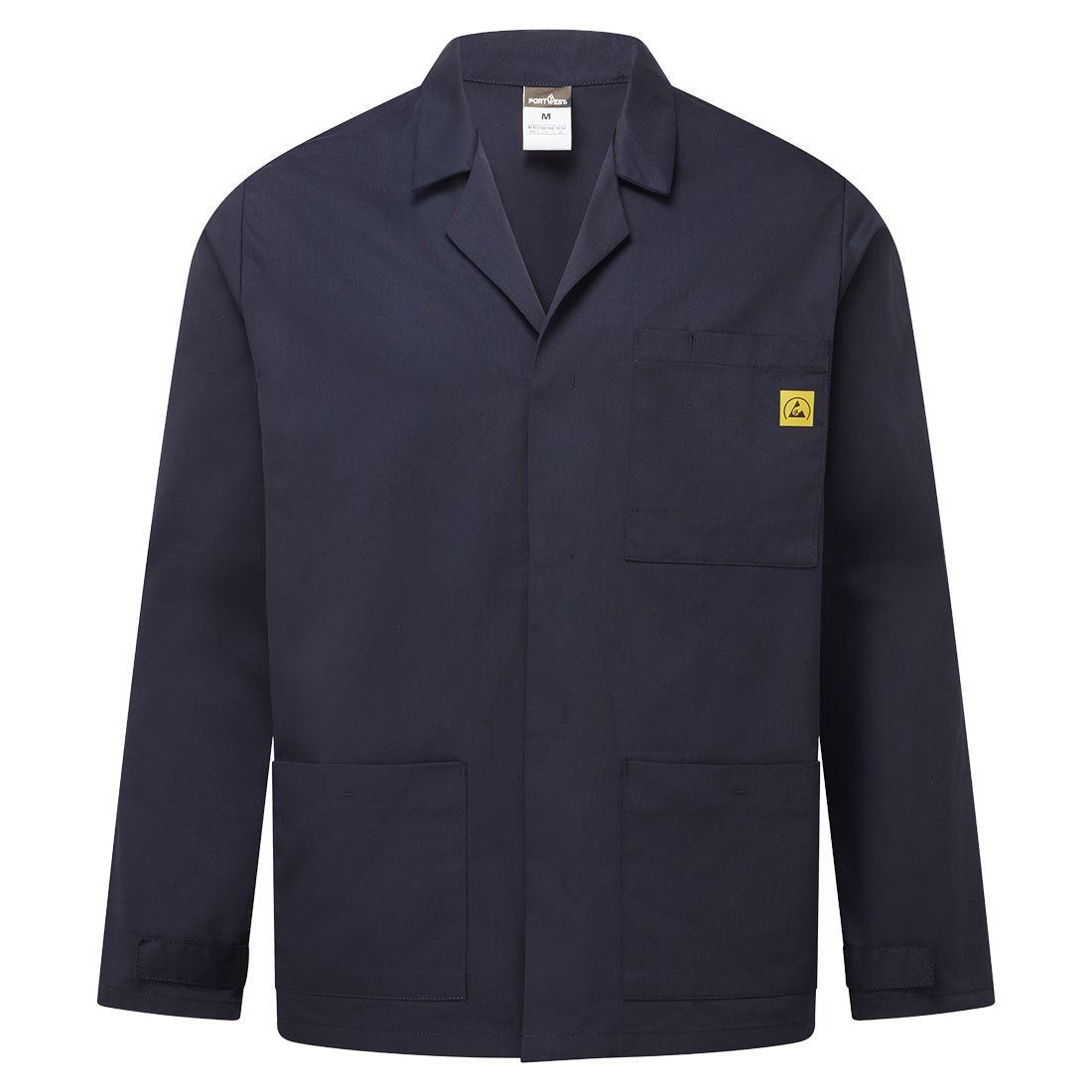 Portwest AS18 — Anti-Static ESD Lab Jacket