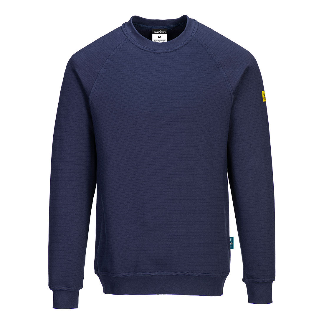 Portwest AS24 — Anti-Static ESD Sweatshirt