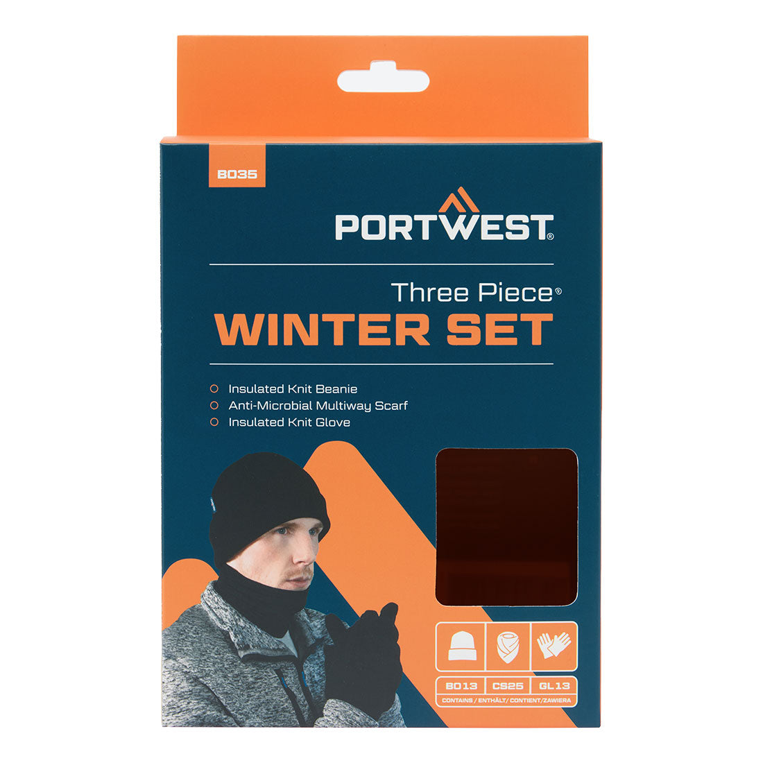 Portwest B035 — Winter Accessory Set (3pcs)