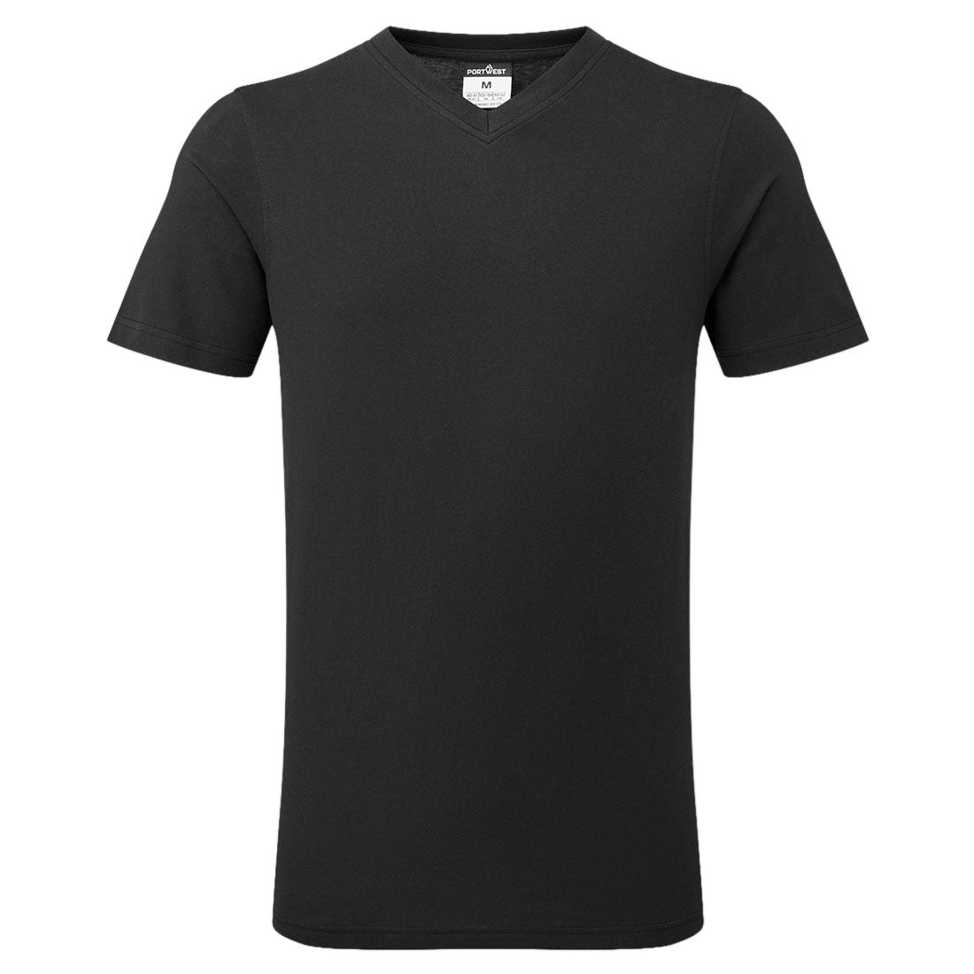 Portwest B197 — V-Neck Cotton T-Shirt S/S